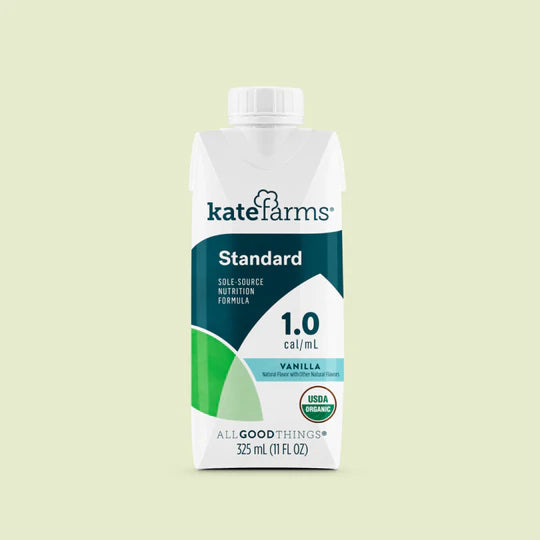 Standard 1.0 Nutrition Formula - Vanilla 12 Ct | Kate Farms