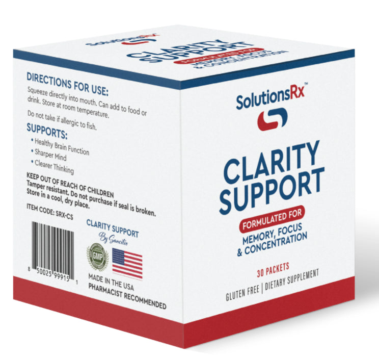 Clarity Support - 30 Packets | Multi-Vitamins | SolutionsRx