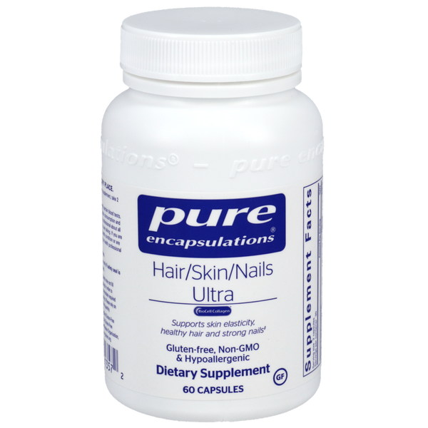 Hair/Skin/Nails Ultra - 60 Veg Capsules | Dietary Supplement | Pure Encapsulations