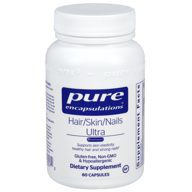 Hair/Skin/Nails Ultra - 60 Veg Capsules | Dietary Supplement | Pure Encapsulations