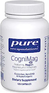 CogniMag - 120 Veg Capsules | Dietary Supplement | Pure Encapsulations