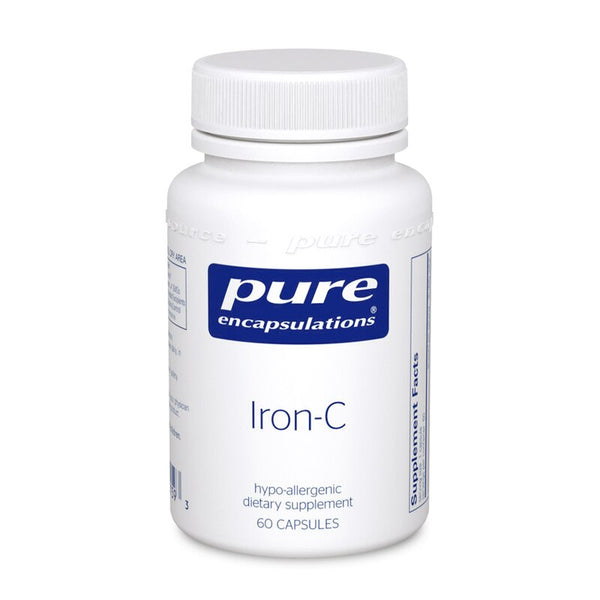 Iron-C - 60 Veg Capsules | Dietary Supplement | Pure Encapsulations