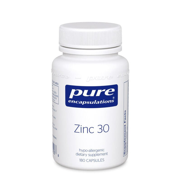 Zinc 30 - 60 Veg Capsules | Dietary Supplement | Pure Encapsulations