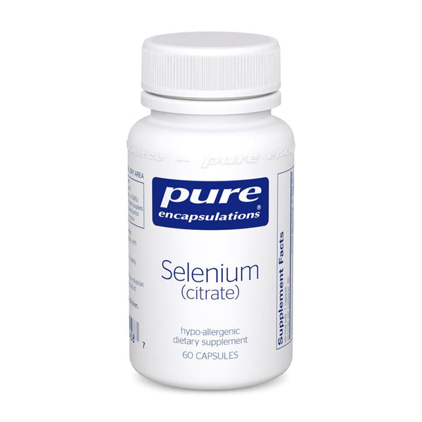 Selenium (citrate) - 60 capsules | Dietary Supplement | Pure Encapsulations