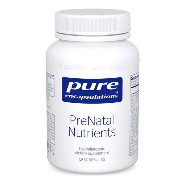 PreNatal Nutrients - 120 capsules | Dietary Supplement | Pure Encapsulations
