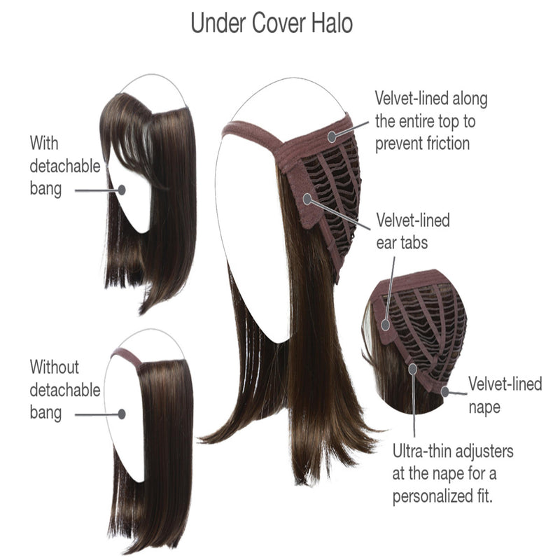 UNDER COVER HALO | Synthetic Hairpiece | Gabor