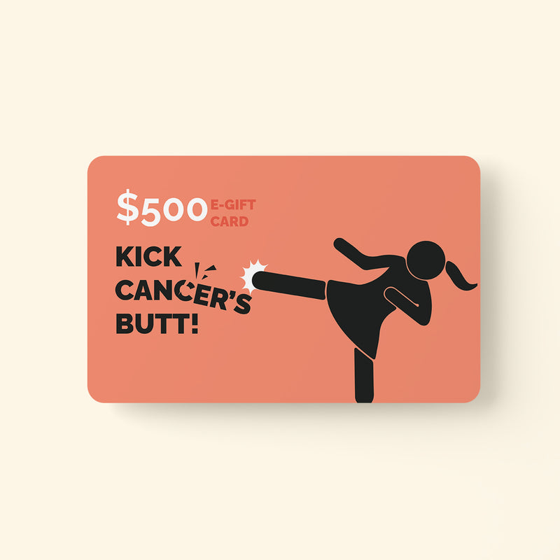 Kick Cancer's Butt | TRS Care Gift Card