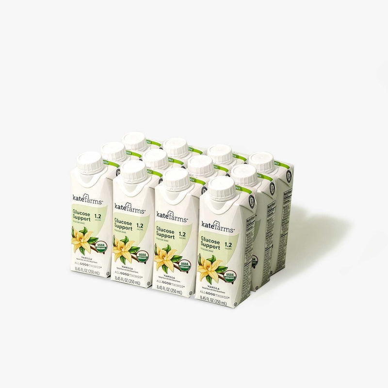 Glucose Support 1.2 - Vanilla 12 Ct | Kate Farms