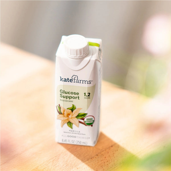 Glucose Support 1.2 - Vanilla 12 Ct | Kate Farms