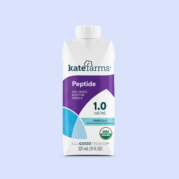Peptide 1.0 Nutrition Formula - Vanilla 12 Ct | Kate Farms
