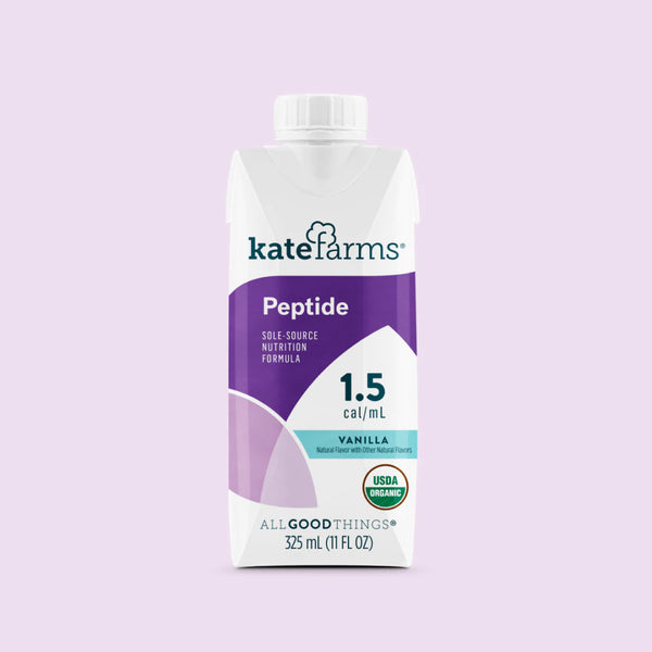 Peptide 1.5 Nutrition Formula - Vanilla 12 Ct | Kate Farms