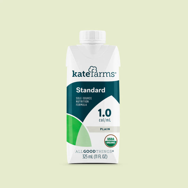 Standard 1.0 Nutrition Formula - Plain 12 Ct | Kate Farms