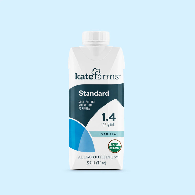 Standard 1.4 Nutrition Formula - Vanilla 12 Ct | Kate Farms