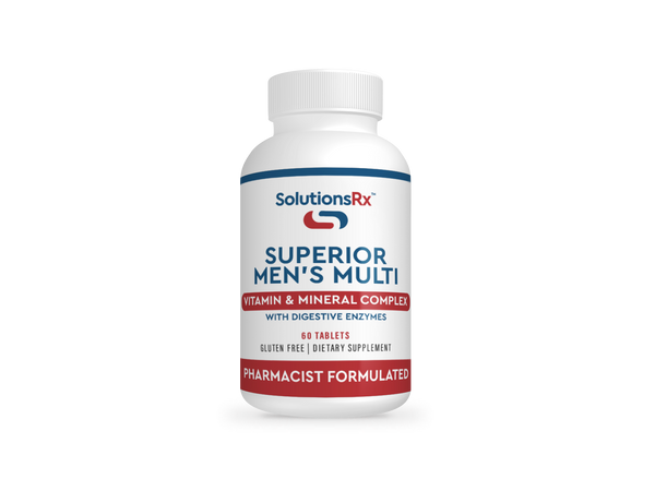 Superior Men's Multi - 60 Tablets | Multi-Vitamins | SolutionsRx