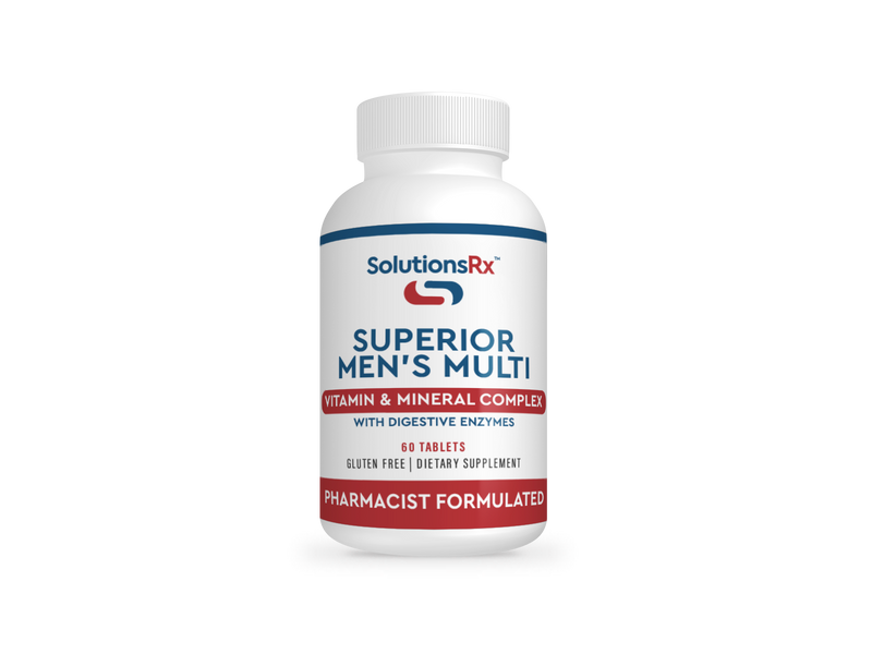 Superior Men's Multi - 60 Tablets | Multi-Vitamins | SolutionsRx